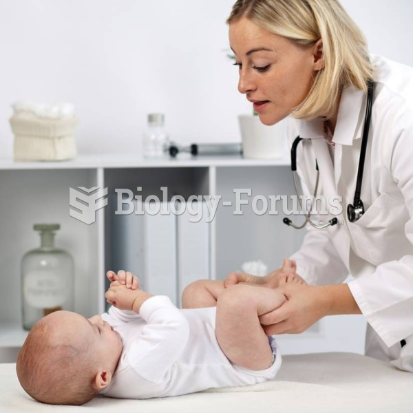 A pediatrician with a baby