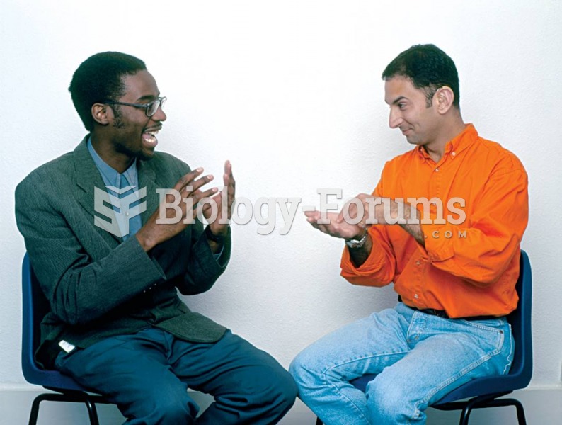 A hearing-impaired patient using an interpreter.