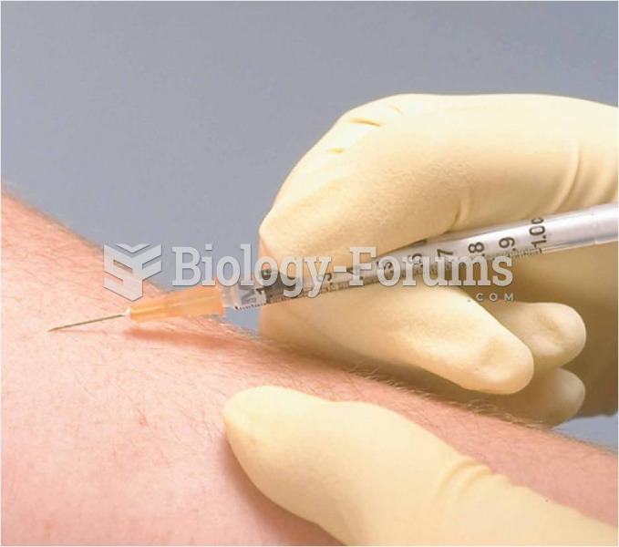 )   Intradermal drug administration: (c) the needle is inserted, bevel up at 10–15° 