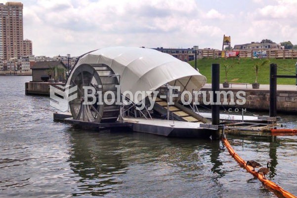 Water wheel is the most promising solution to ocean plastic