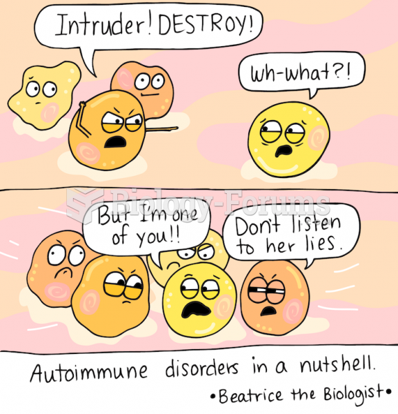 Autoimmune disorders in a nutshell