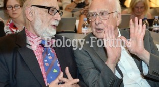 Peter Higgs And François Englert