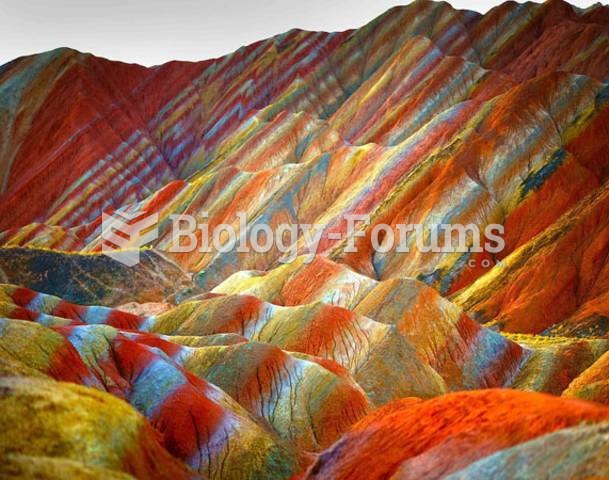 Rainbow mountains