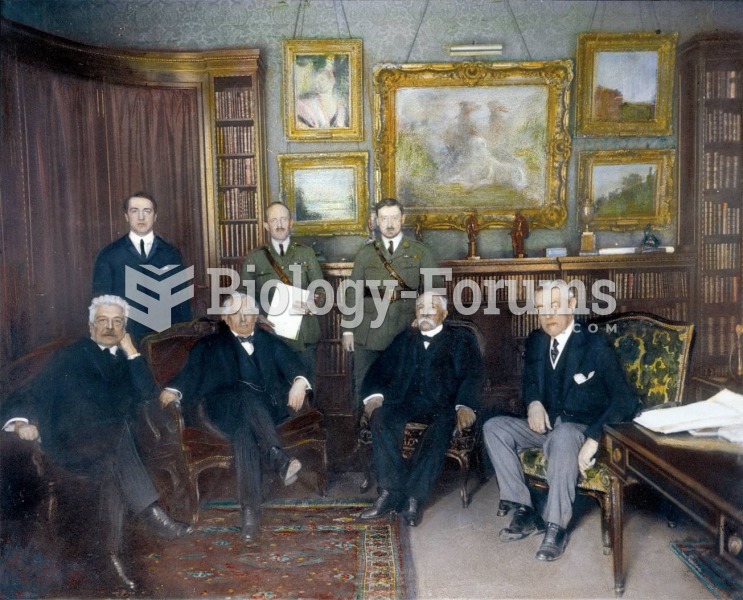 The “Big Four” world leaders meet at the Hotel Crillon in Paris, 1919. From left to right (front row