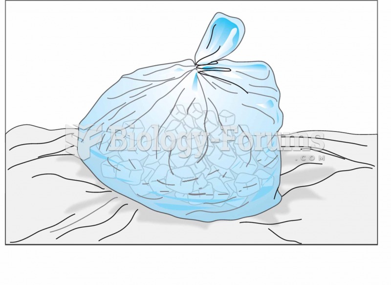 To make an ice pack, place crushed ice in a plastic bag, bleed the air out of it, and seal it. Wrap 
