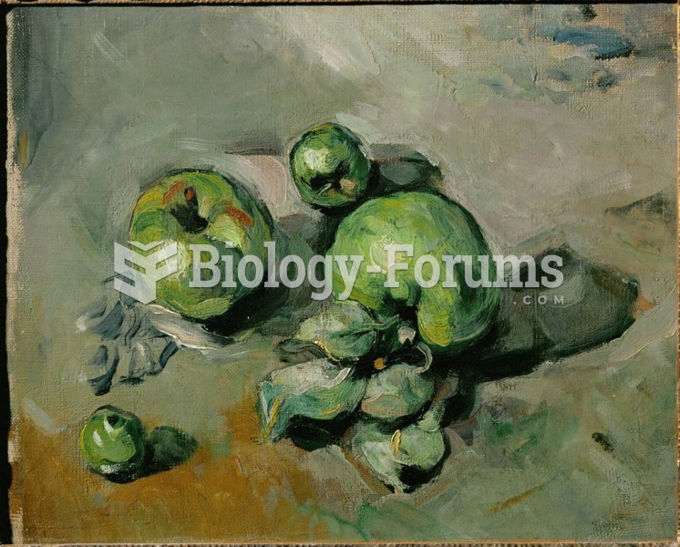 Paul Cézanne: Green Apples, c.1873