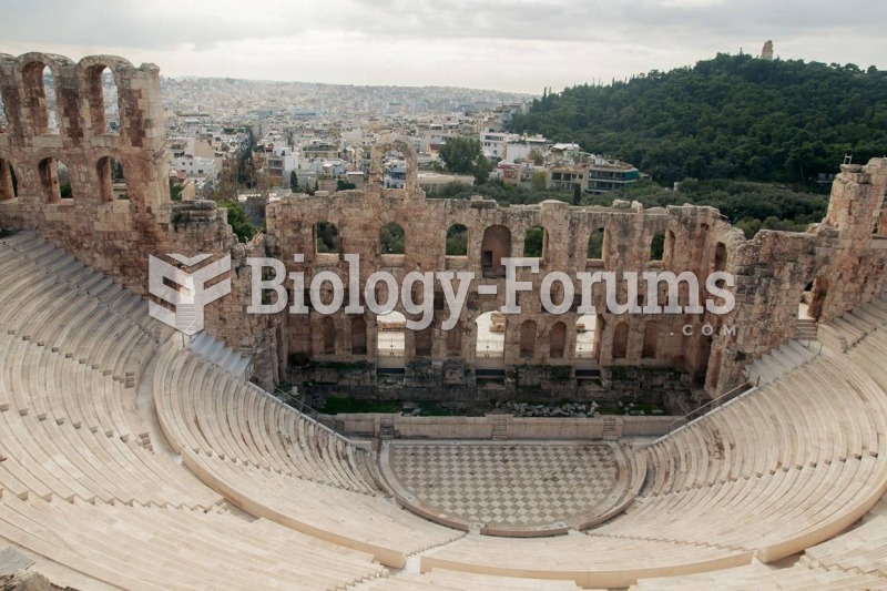 The Dionysus Theater in Athens, Greece