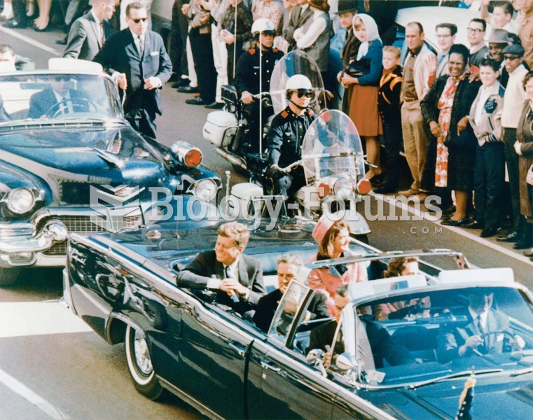 JFK and Jacqueline Kennedy ride in a motorcade with Texas Governor John Connolly and his wife in ...