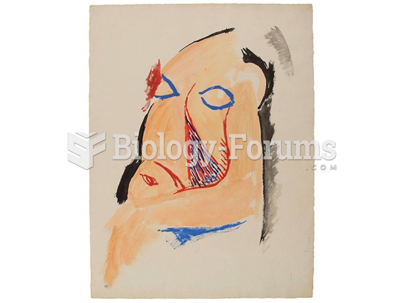 Pablo Picasso, Study for Les Demoiselles d'Avignon: Head of the Squatting Demoiselle
