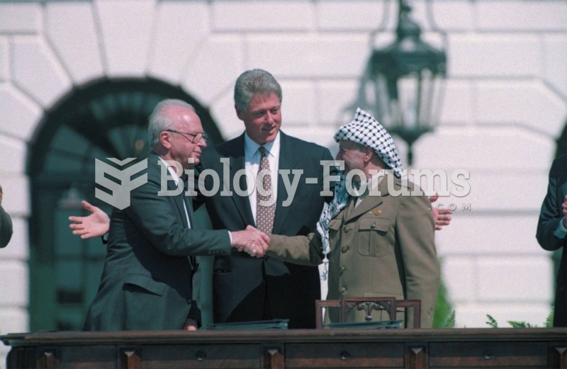 In 1993 Clinton succeeded in brokering a deal between Israeli prime minister Yitzhak Rabin (left) ...