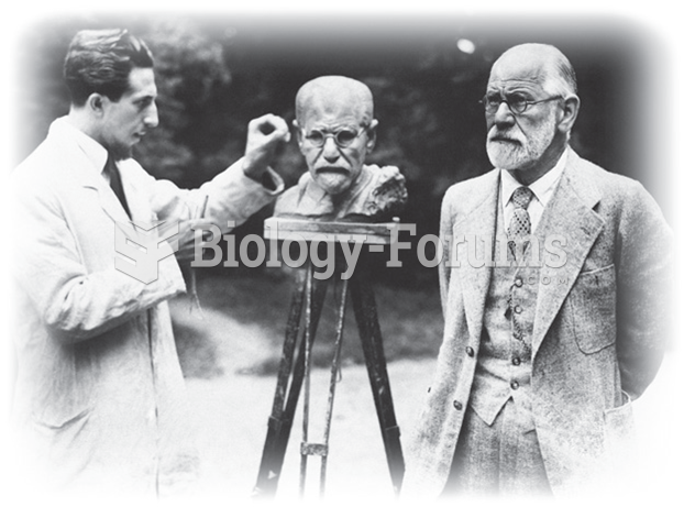 Shown here is Sigmund Freud in 1931 as he poses for a sculptor in Vienna, Austria. Although Freud ...