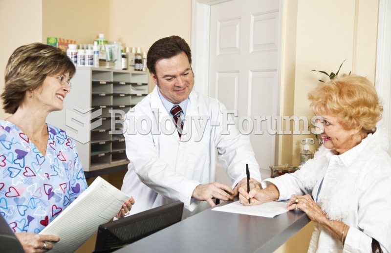 Medical assistant working in a front office area of a medical office. 