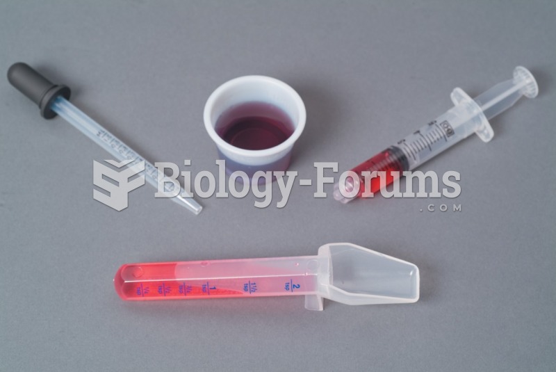Calibrated cups, spoons, droppers, and syringes are often used to administer liquid medications.