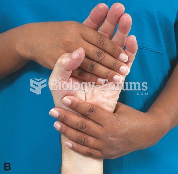 ROM exercises on a patient’s wrist: ulnar deviation.