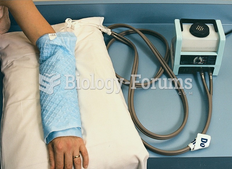 Aquamatic pad and heating unit provide dry heat treatment to a patient’s arm.