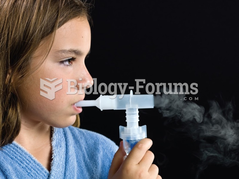 Nebulized medications can be delivered through a mouthpiece.  