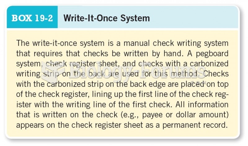 Write-It-Once System 