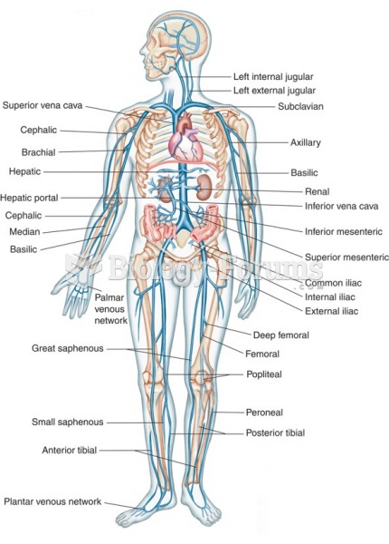 An overview of the veins in venous circulation.