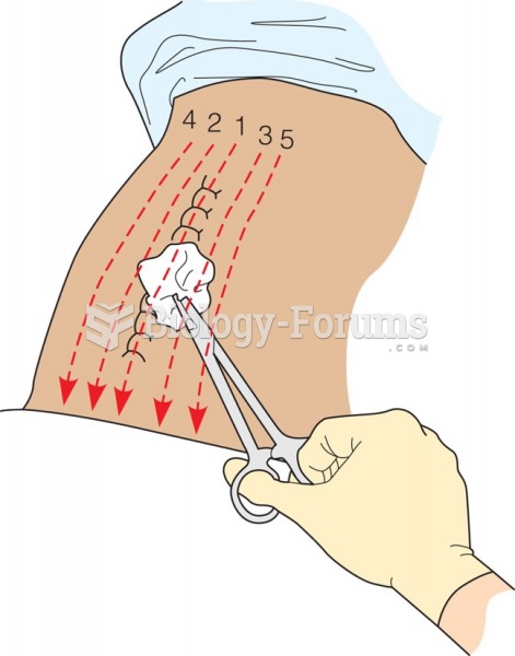 Cleanse a linear wound by using a new sterile gauze pad for each stroke, beginning next to the wound ...