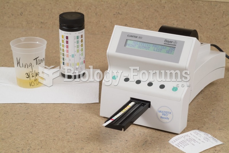 An example of a urine chemical analyzer.