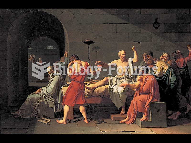 Jacques-Louis David, The Death of Socrates. 
