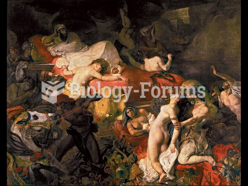 Eugène Delacroix, The Death of Sardanapalus. 