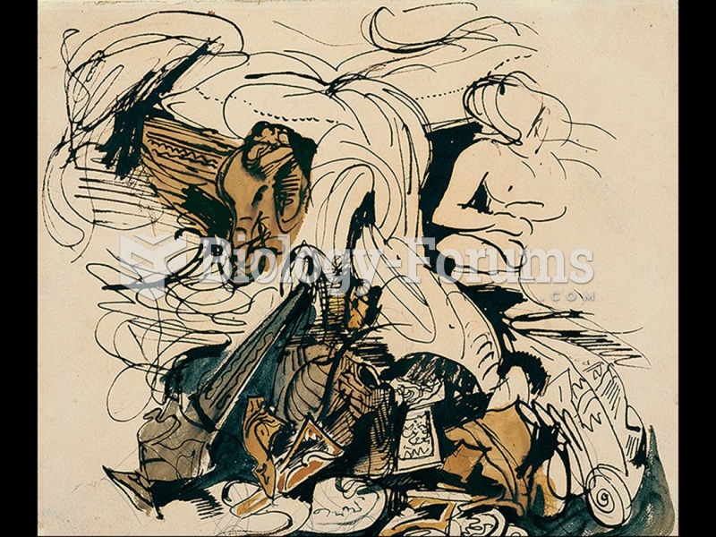 Eugène Delacroix, Study for The Death of Sardanapalus.  