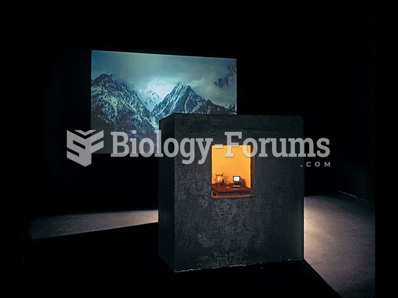 Bill Viola, Room for St. John of the Cross. 