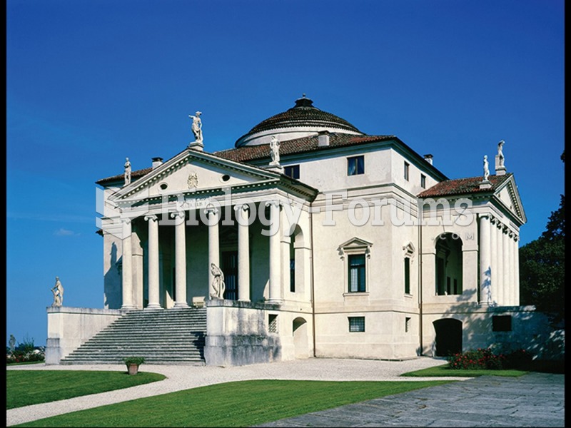 Andrea Palladio, Villa La Rotonda. 