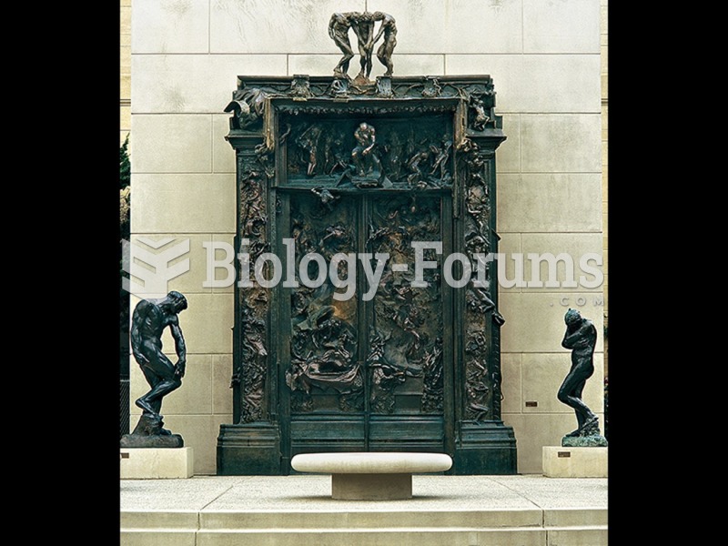 Auguste Rodin, The Gates of Hell with Adam and Eve. 