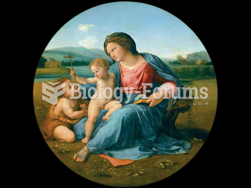 Raphael, The Alba Madonna. 