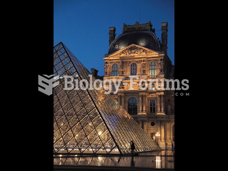 I. M. Pei, Glass Pyramid, Cour Napoléon, Louvre, Paris. 