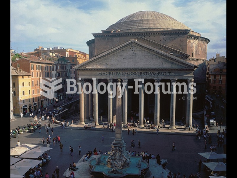 Exterior, Pantheon, Rome. 