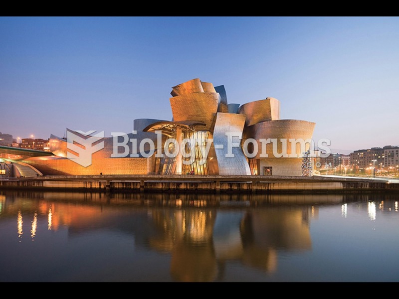 Frank Gehry, Guggenheim Museum Bilbao. 