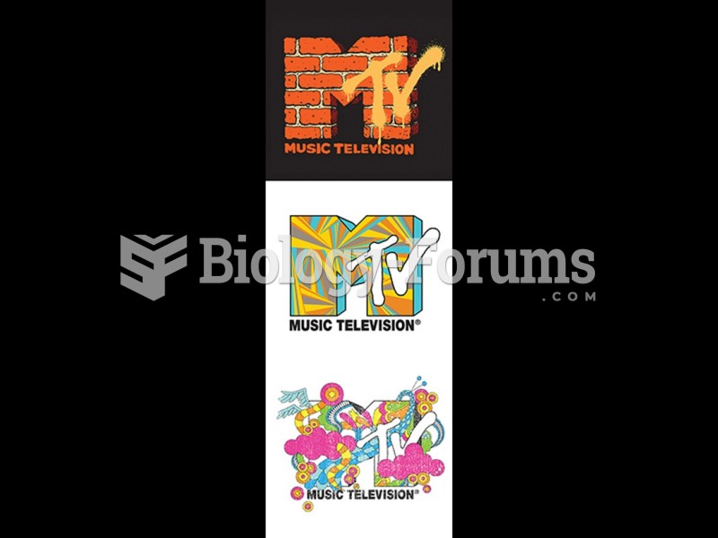 Pat Gorman and Frank Olinsky, Manhattan Design, Three logos for MTV. 