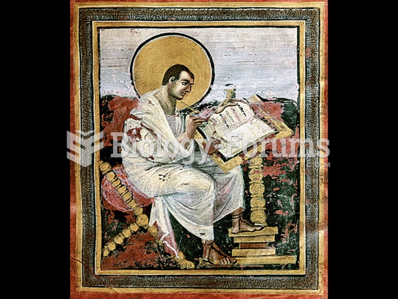 St. Matthew, from the Gospel Book of Charlemagne. 