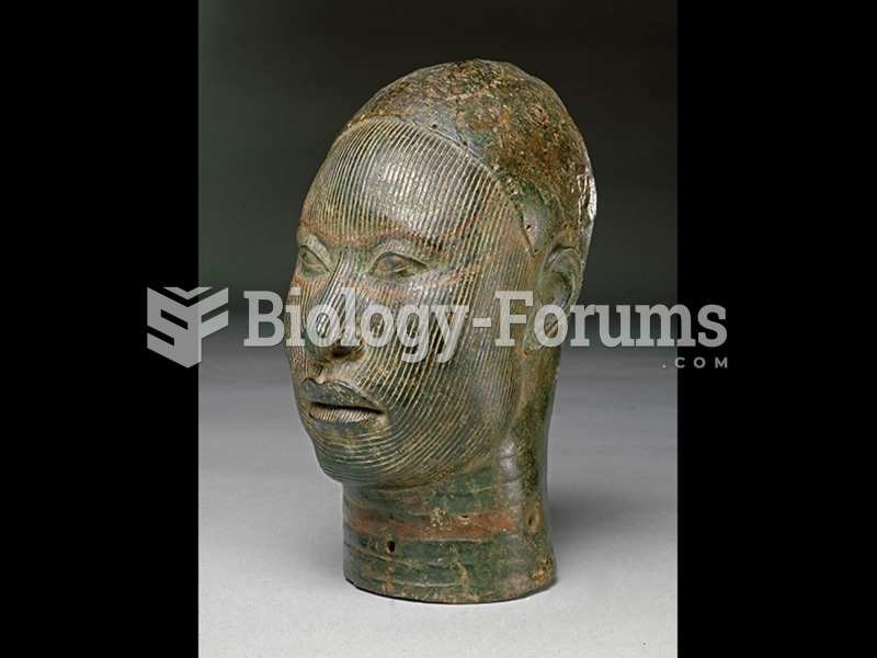 Head of a King (Oni), Ife culture, Nigeria. 