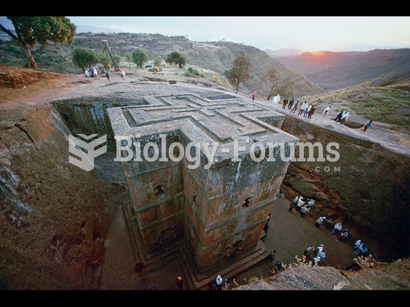 Beta Ghiorghis (House of St. George), Lalibela, Ethiopia. 