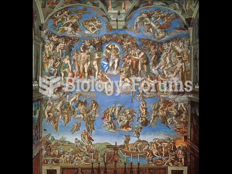 Michelangelo, The Last Judgment, on altar wall of Sistine Chapel. 