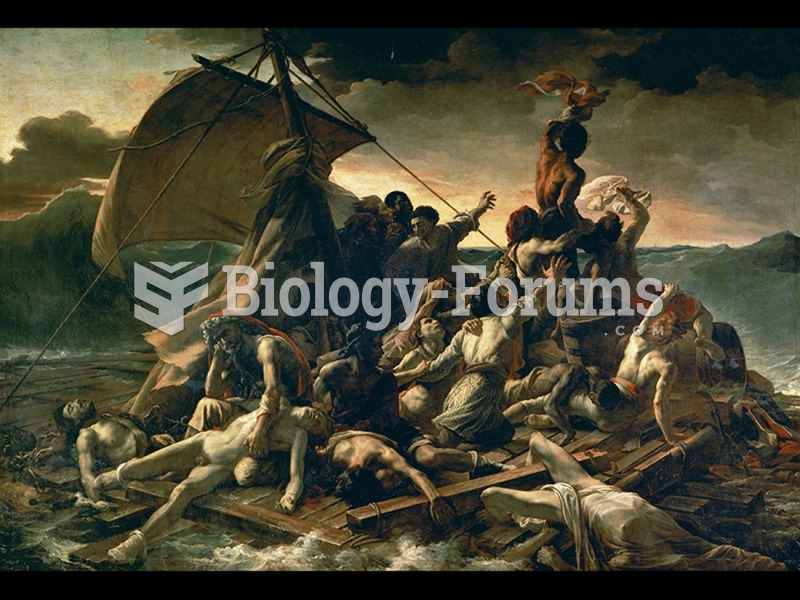 Théodore Géricault, The Raft of the Medusa. 