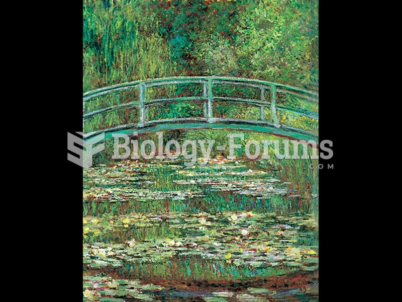 Claude Monet, Bridge over a Pool of Water Lilies. 