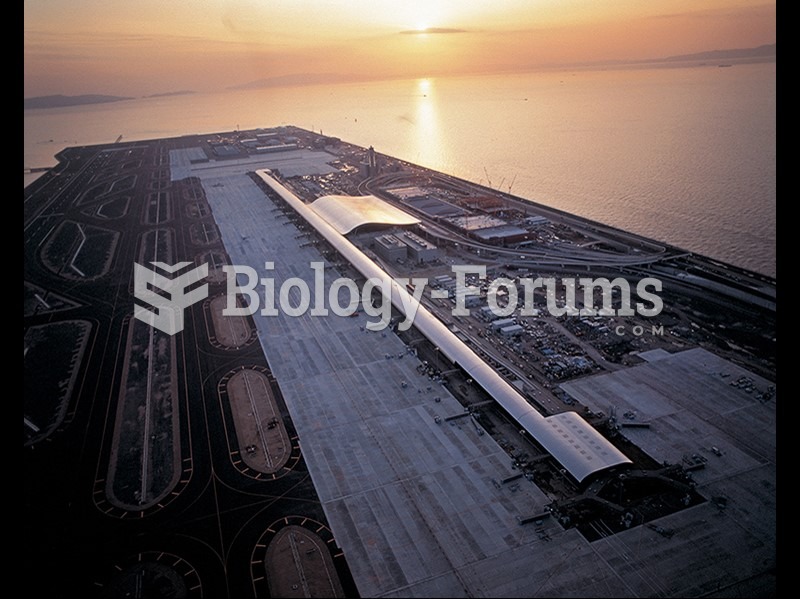 Renzo Piano Building Workshop, Aerial view of Kansai International Airport, Osaka, Japan. 