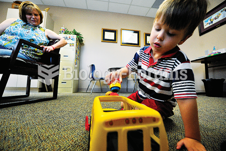 Children with autism generally prefer interacting with objects over people.