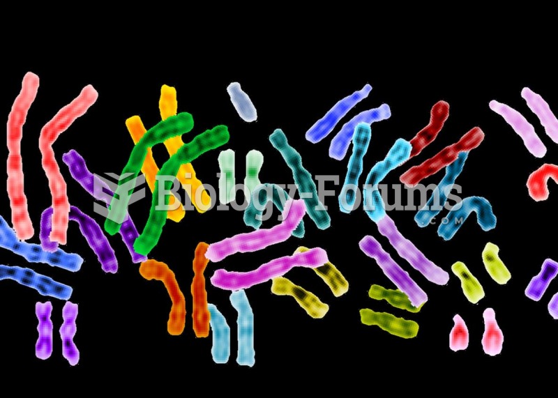 A computer rendition of biological chromosomes (biology)