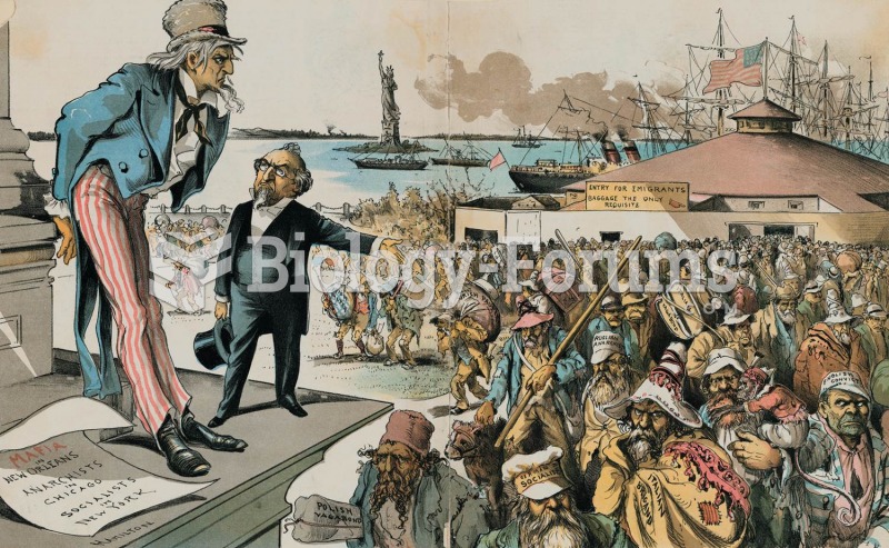 An 1891 cartoon blames immigrants for the ills of American society: anarchy, socialism, mayhem, and 