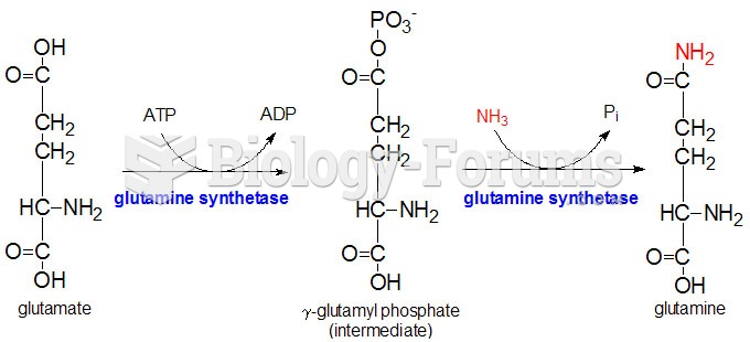 The Glutamine Synthetase Reaction