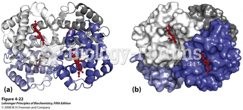 Quaternary structure of deoxyhemoglobin. (PDB ID 2HHB)
