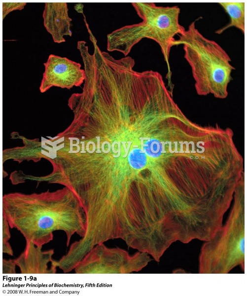 The three types of cytoskeletal filaments