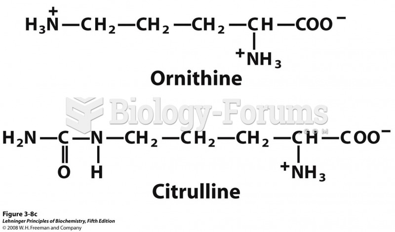 ) Ornithine and citrulline, which are not found in proteins