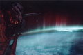 Aurora australis observed from the Space Shuttle Discovery, on STS-39, May 1991 (orbital altitude: 2